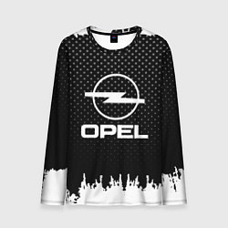 Лонгслив мужской Opel: Black Side, цвет: 3D-принт