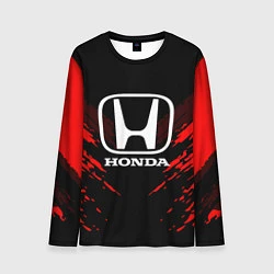 Мужской лонгслив Honda: Red Anger
