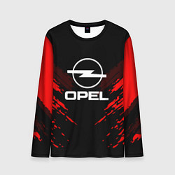 Мужской лонгслив Opel: Red Anger