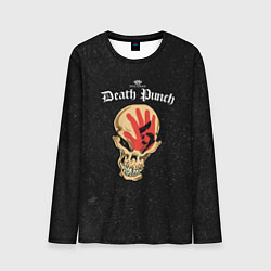 Лонгслив мужской Death Punch 5, цвет: 3D-принт