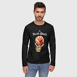 Лонгслив мужской Death Punch 5, цвет: 3D-принт — фото 2