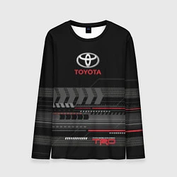 Лонгслив мужской Toyota TRD, цвет: 3D-принт