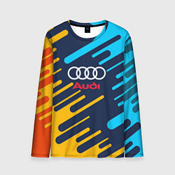 Лонгслив мужской Audi: Colour Sport, цвет: 3D-принт