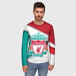 Лонгслив мужской FC Liverpool, цвет: 3D-принт — фото 2