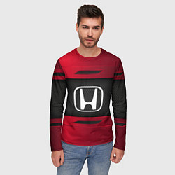 Лонгслив мужской Honda Sport, цвет: 3D-принт — фото 2