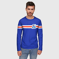 Лонгслив мужской KSI ICELAND SPORT, цвет: 3D-принт — фото 2