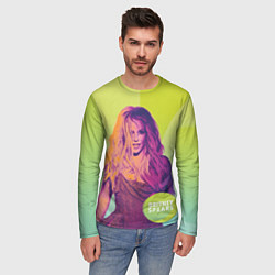 Лонгслив мужской Britney Spears, цвет: 3D-принт — фото 2