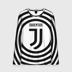 Лонгслив мужской FC Juventus Round, цвет: 3D-принт
