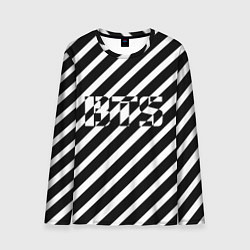 Мужской лонгслив BTS: B&W Stripes