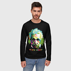 Лонгслив мужской Albert Einstein, цвет: 3D-принт — фото 2