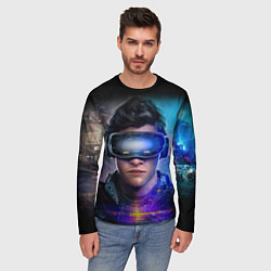 Лонгслив мужской Ready Player One, цвет: 3D-принт — фото 2