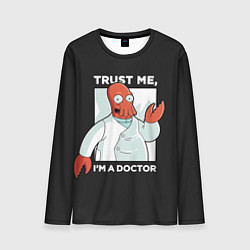 Мужской лонгслив Zoidberg: Trust Me