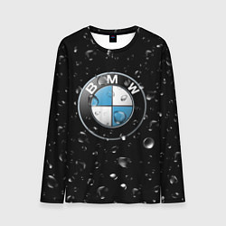 Лонгслив мужской BMW под Дождём, цвет: 3D-принт