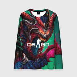 Лонгслив мужской CS GO hyper beast skin, цвет: 3D-принт