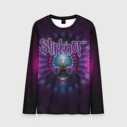 Мужской лонгслив Slipknot: Neon Skull