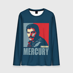 Мужской лонгслив Queen: Freddie Mercury