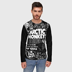 Лонгслив мужской Arctic Monkeys: I'm in a Vest, цвет: 3D-принт — фото 2