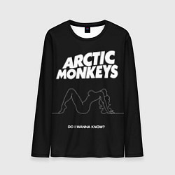 Лонгслив мужской Arctic Monkeys: Do i wanna know?, цвет: 3D-принт