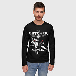 Лонгслив мужской The Witcher 3: Wild Hunt, цвет: 3D-принт — фото 2
