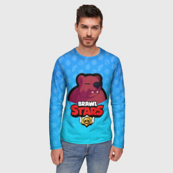 Лонгслив мужской Bear: Brawl Stars, цвет: 3D-принт — фото 2