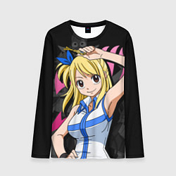 Лонгслив мужской Fairy Tail: Lucy, цвет: 3D-принт