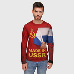 Лонгслив мужской MADE IN USSR, цвет: 3D-принт — фото 2