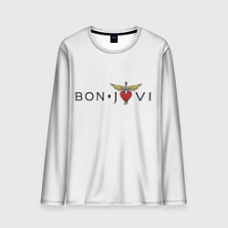 Лонгслив мужской Bon Jovi, цвет: 3D-принт