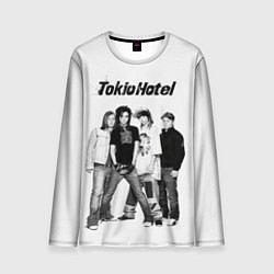 Лонгслив мужской Tokio Hotel pop rock band, цвет: 3D-принт