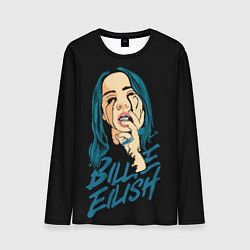 Лонгслив мужской Billie Eilish, цвет: 3D-принт