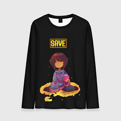 Лонгслив мужской UNDERTALE FRISK, цвет: 3D-принт