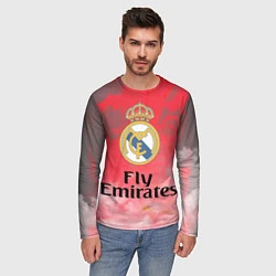 Лонгслив мужской Реал Мадрид, цвет: 3D-принт — фото 2