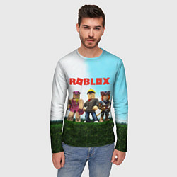 Лонгслив мужской ROBLOX, цвет: 3D-принт — фото 2