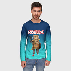 Лонгслив мужской ROBLOX, цвет: 3D-принт — фото 2