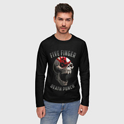 Лонгслив мужской Five Finger Death Punch, цвет: 3D-принт — фото 2