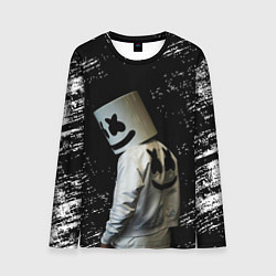 Лонгслив мужской Marshmello, цвет: 3D-принт