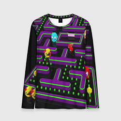 Мужской лонгслив PAC-MAN 3D