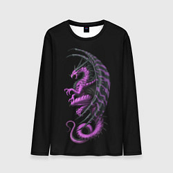 Мужской лонгслив Purple Dragon