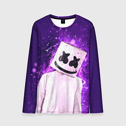 Лонгслив мужской Marshmello, цвет: 3D-принт