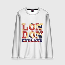 Лонгслив мужской London, цвет: 3D-принт