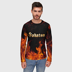 Лонгслив мужской SABATON, цвет: 3D-принт — фото 2
