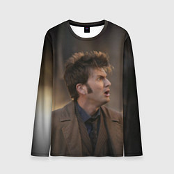 Лонгслив мужской 10th DOCTOR WHO, цвет: 3D-принт