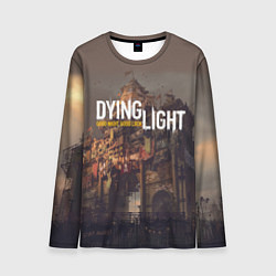 Лонгслив мужской DYING LIGHT спина Z, цвет: 3D-принт