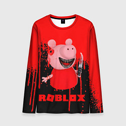 Лонгслив мужской Roblox Piggy, цвет: 3D-принт