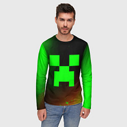 Лонгслив мужской MINECRAFT МАЙНКРАФТ, цвет: 3D-принт — фото 2