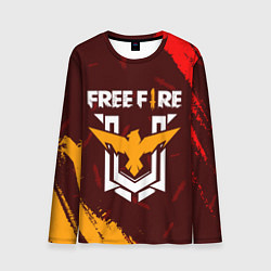 Лонгслив мужской FREE FIRE ФРИ ФАЕР, цвет: 3D-принт