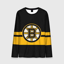 Лонгслив мужской BOSTON BRUINS NHL, цвет: 3D-принт