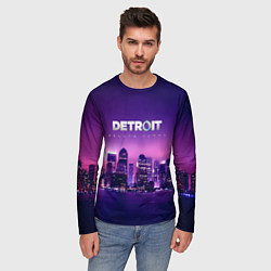 Лонгслив мужской Detroit Become Human S, цвет: 3D-принт — фото 2
