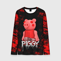 Лонгслив мужской Roblox Piggy, цвет: 3D-принт