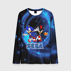 Лонгслив мужской Sonic SEGA, цвет: 3D-принт