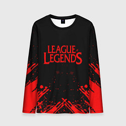 Лонгслив мужской League of legends, цвет: 3D-принт